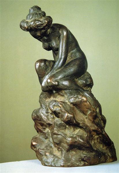 Nude on a Rock, 1899 - 慕夏