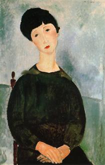 A young girl - Amedeo Modigliani