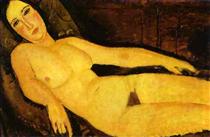 Nu sur un divan - Amedeo Modigliani
