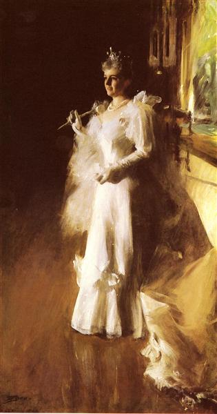 Mrs. Potter Palmer, 1893 - Anders Zorn