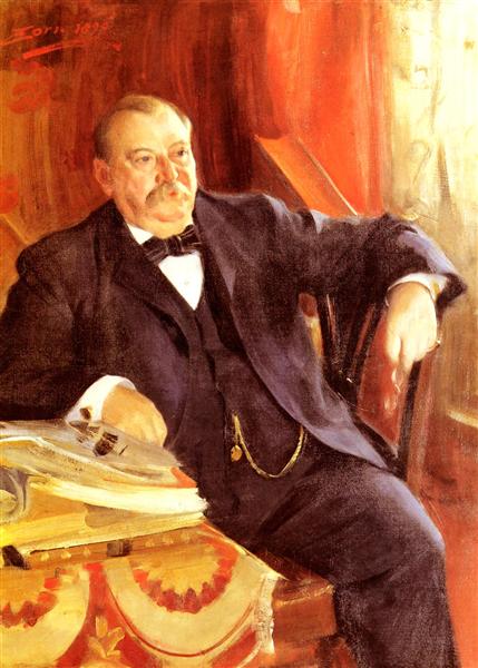 President Grover Cleveland, 1899 - Андерс Цорн