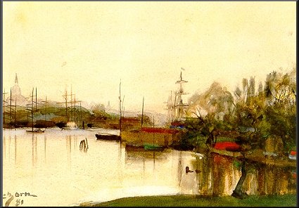 Stockholm, 1881 - Андерс Цорн