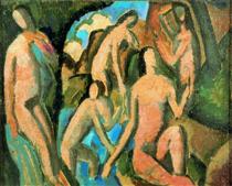 Bathing women - André Derain
