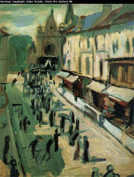 Funeral, 1899 - Andre Derain