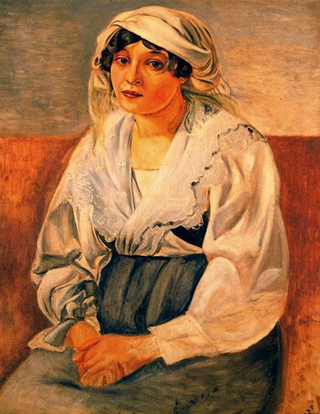 Italian girl, c.1923 - Андре Дерен
