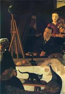 The Painter and his Family - André Derain
