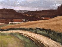 The Farm on the Estate - André Dunoyer Segonzac