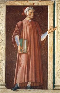 Dante Alighieri - Андреа дель Кастаньо