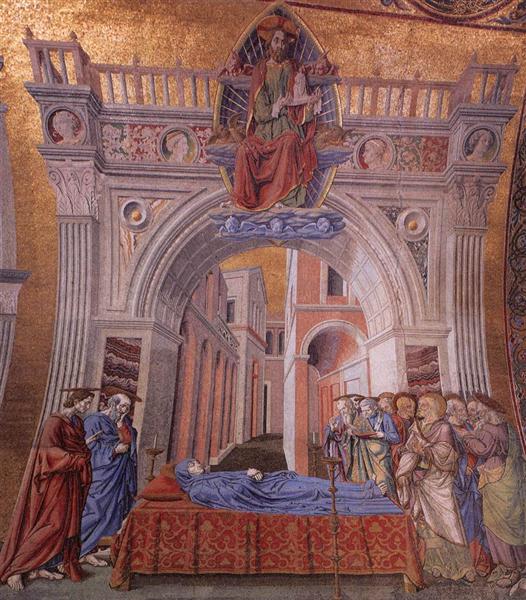 Dormition of the Virgin, c.1443 - Андреа дель Кастаньо