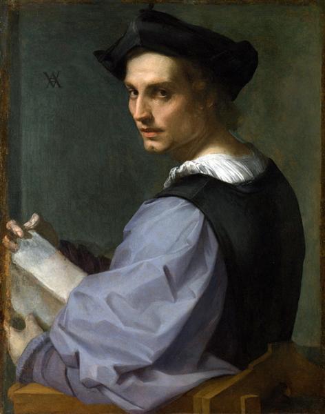 Portrait of a Young Man, c.1517 - 安德烈亞·德爾·薩爾托