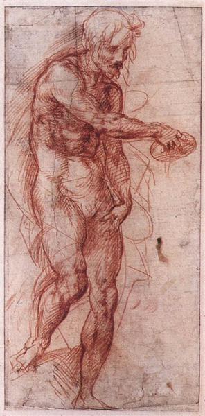 Study for the Baptism of the People, 1515 - Andrea del Sarto