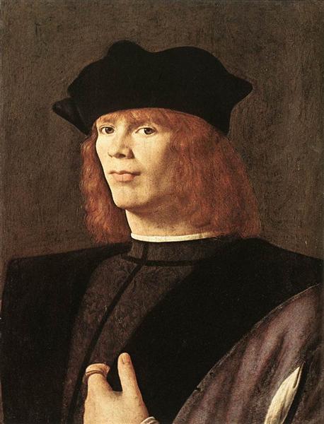 Portrait of a Man, c.1500 - Андреа Соларио