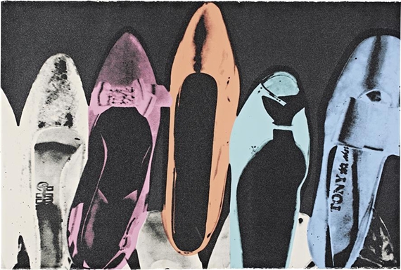 Diamond Dust Shoes, 1980 - Andy Warhol