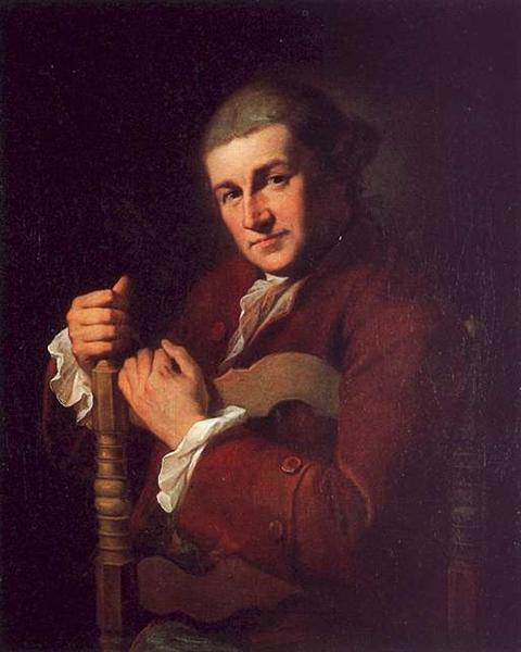 David Garrick, 1764 - 安吉莉卡·考夫曼