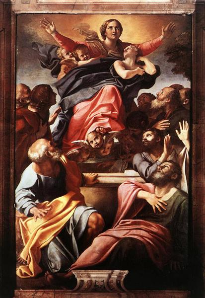 Assumption of the Virgin Mary, 1600 - 1601 - Аннібале Карраччі