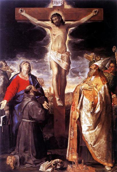 Crucifixion, 1583 - Аннибале Карраччи