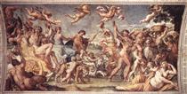 Triumph of Bacchus and Ariadne - Аннибале Карраччи