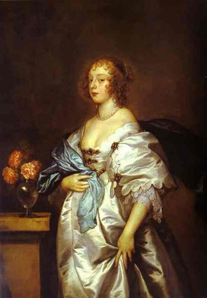 Lady Borlase, 1638 - Anton van Dyck