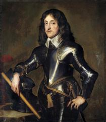 Portrait of Prince Charles Louis, Elector Palatine - Anthonis van Dyck