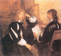 Thomas Killigrew and William, Lord Crofts - Anthony van Dyck