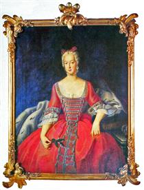 Friederike Sophie Wilhelmine Princess of Prussia - Antoine Pesne