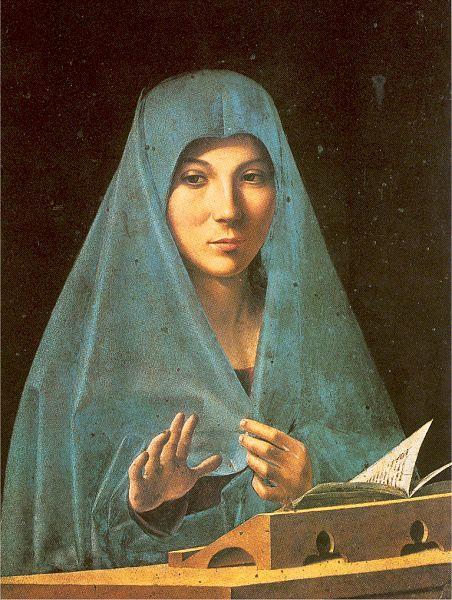 Virgin Annunciate, 1474 - 1475 - Antonello da Messina