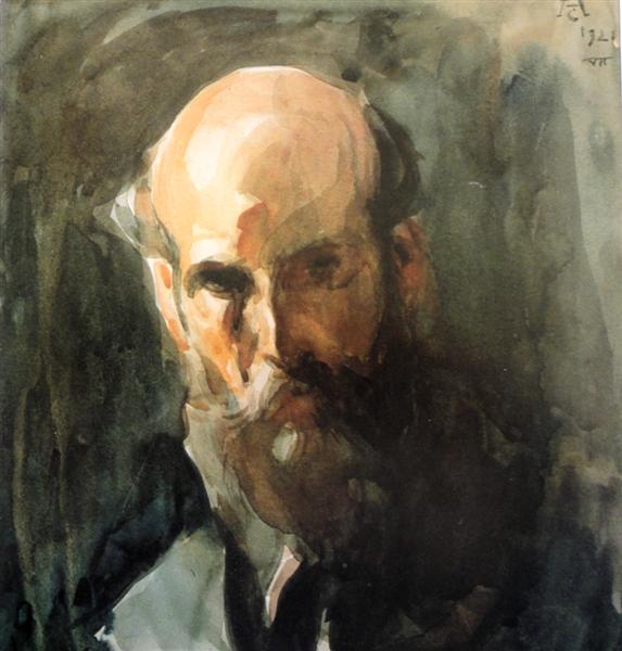 Auto-Retrato, 1921 - António Carneiro