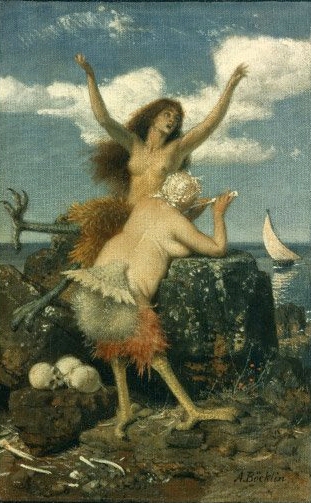 Sirens, 1875 - Арнольд Бёклин