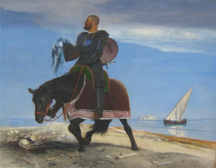 The adventurer, 1882 - Арнольд Бёклин
