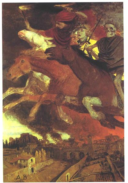 War, 1896 - Арнольд Бёклин