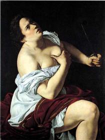 Lucretia - Artemisia Gentileschi