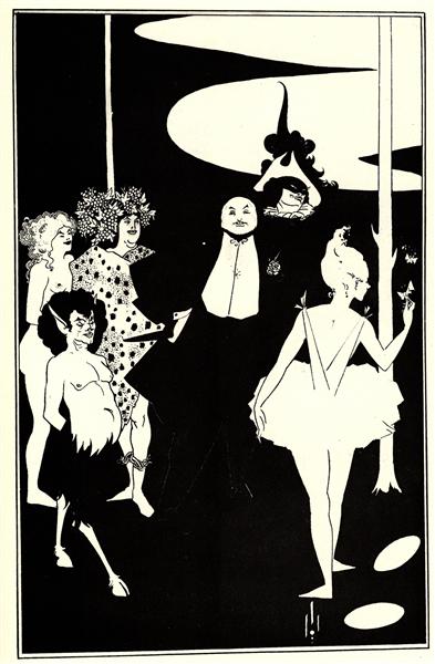 Design for the Frontispiece to "Plays" by John Davidson, 1894 - Aubrey Beardsley