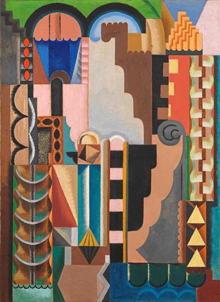 Composition monumentale, 1919 - Auguste Herbin