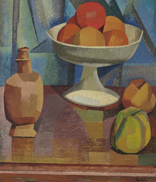 Still Life with Oranges, 1911 - Огюст Ербен