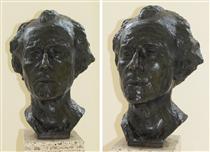 Bust of Gustav Mahler - Огюст Роден