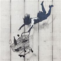 Shop Until You Drop - Banksy