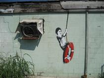 Swinger, New Orleans - Banksy