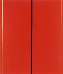 Who’s Afraid of Red,  Yellow and Blue II - Barnett Newman