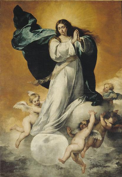The Immaculate Conception, 1650 - Бартоломе Эстебан Мурильо