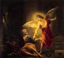 Освобождение апостола Петра из темницы - Бартоломе Эстебан Мурильо