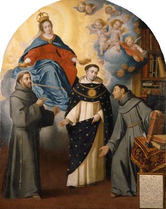 The Vision of Fray Lauterio, c.1640 - Бартоломе Эстебан Мурильо