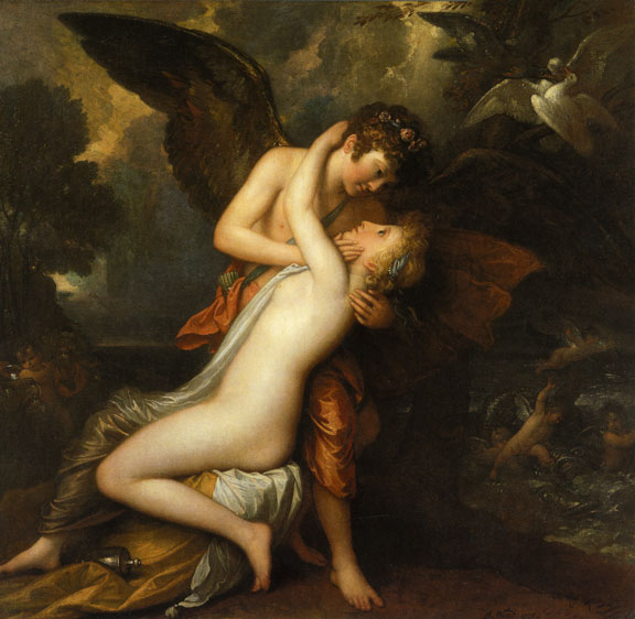 Cupid and Psyche, 1808 - Бенджамін Вест