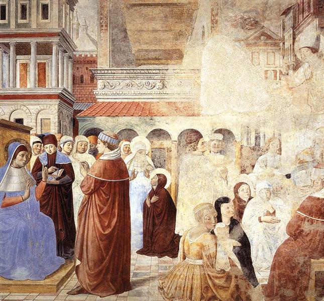 Scenes with St. Ambrose, 1464 - 1465 - Беноццо Гоццоли