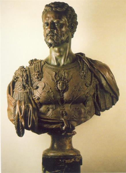 Bust of Cosimo I, 1543 - 1544 - Бенвенуто Челлини