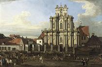 Visitationist Church in Warsaw - Bernardo Bellotto