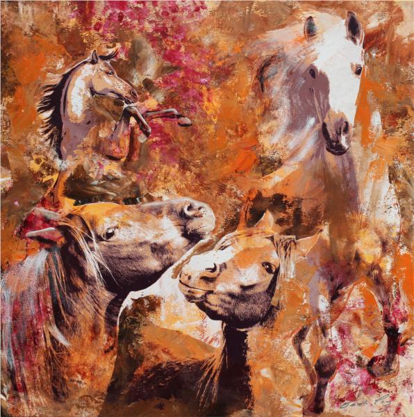 Horses, 2015 - Bernd Luz