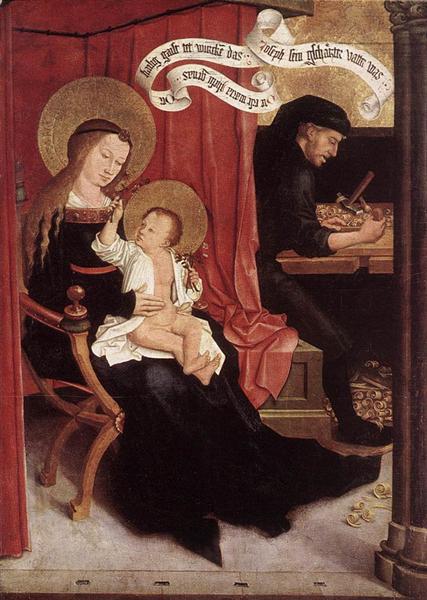 Mary and Joseph with Jesus, c.1505 - c.1506 - Bernhard Strigel