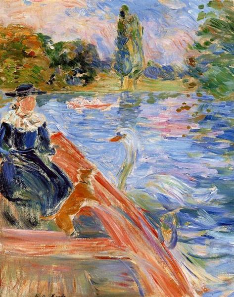 Boating on the Lake, 1892 - Berthe Morisot