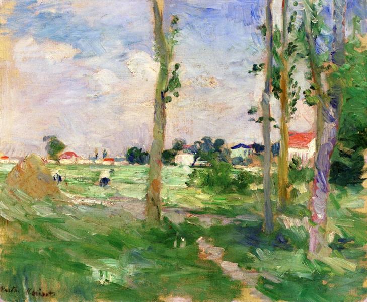 Landscape of Creuse, 1882 - 貝爾特·莫里索