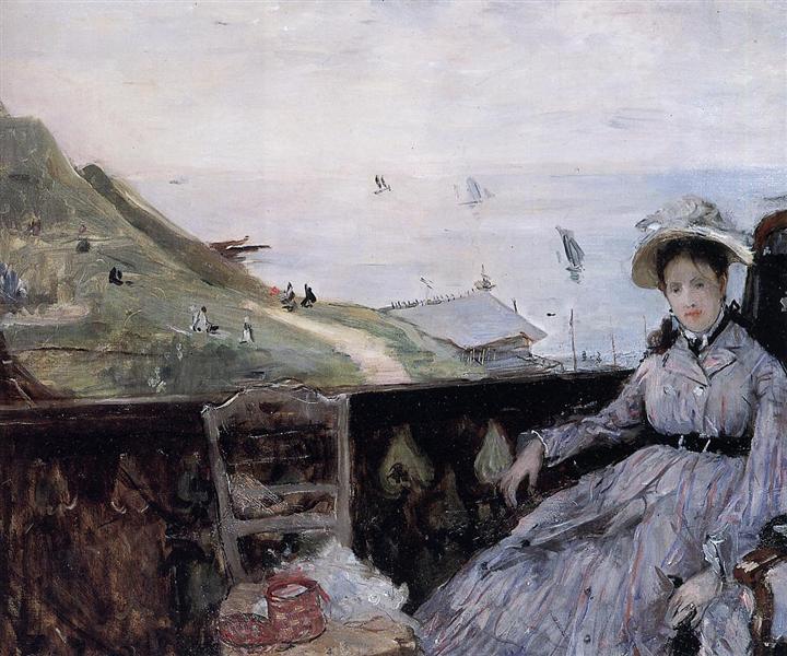 On the Terrace, 1874 - Berthe Morisot
